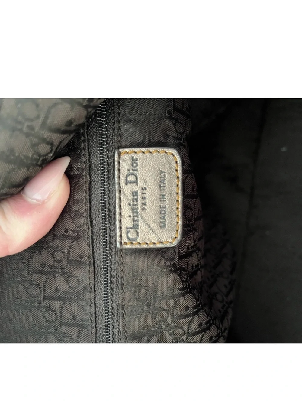 Dior large gaucho saddle bag